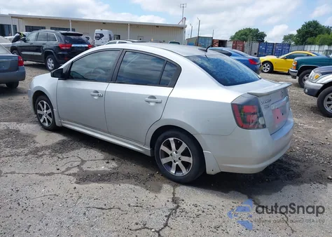 2012 Nissan Sentra 2.0 Sr z USA, uszkodzony, nr VIN 3N1AB6AP5CL759833